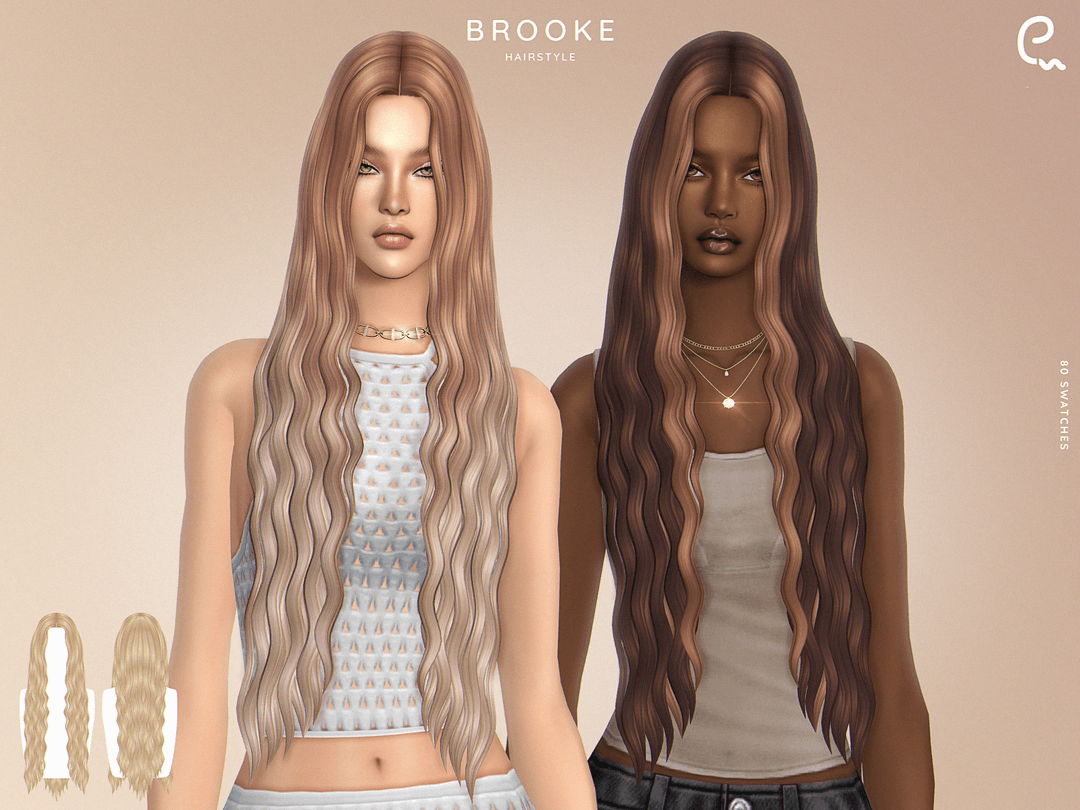 Прическа Brooke Hairstyle